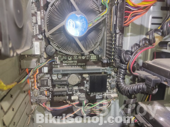 Motherboard and Ram sell ,,Gigabyte h110m ds2v